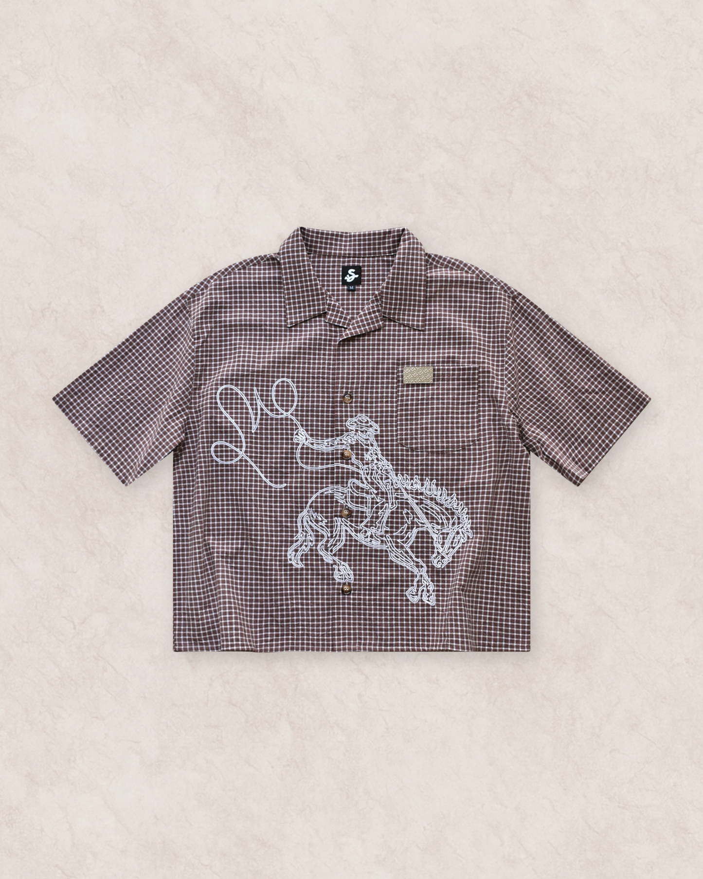 COWBOY BUTTON UP
