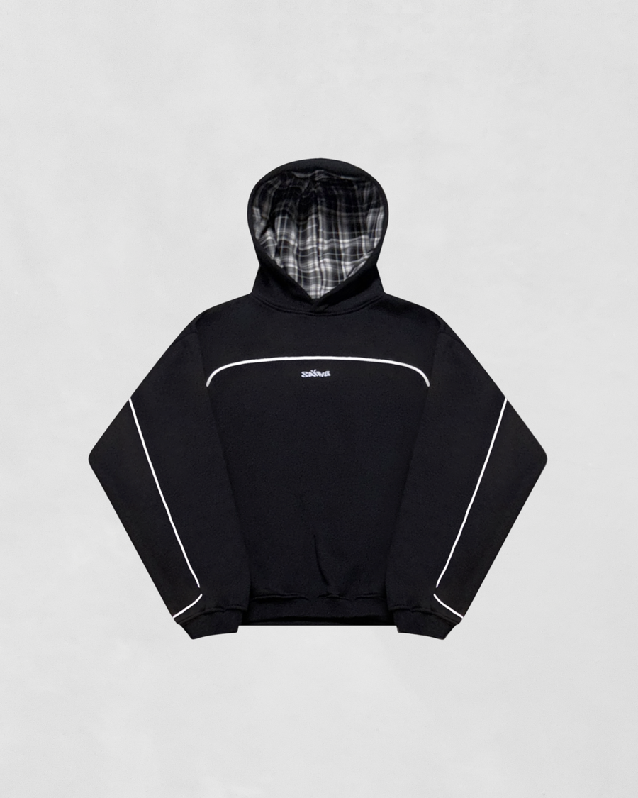 TRACKSUIT HOODIE (BLACK)