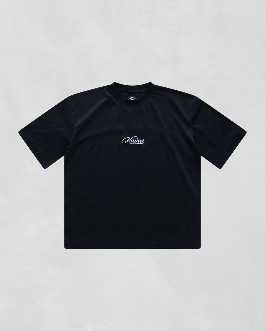 MESH TEE (BLACK)