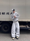 TRACKSUIT HOODIE (GREY)