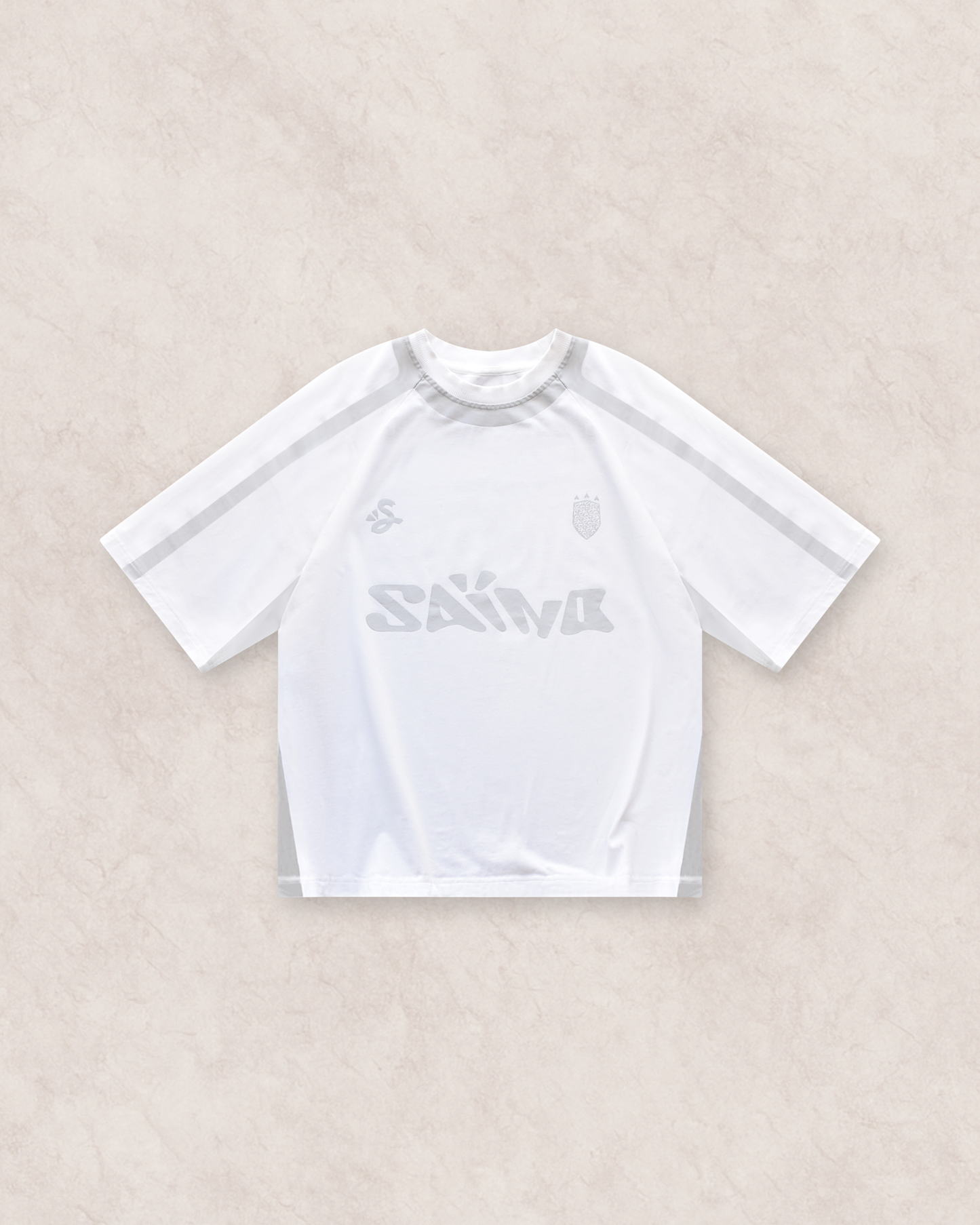 JERSERY TEE (WHITE)