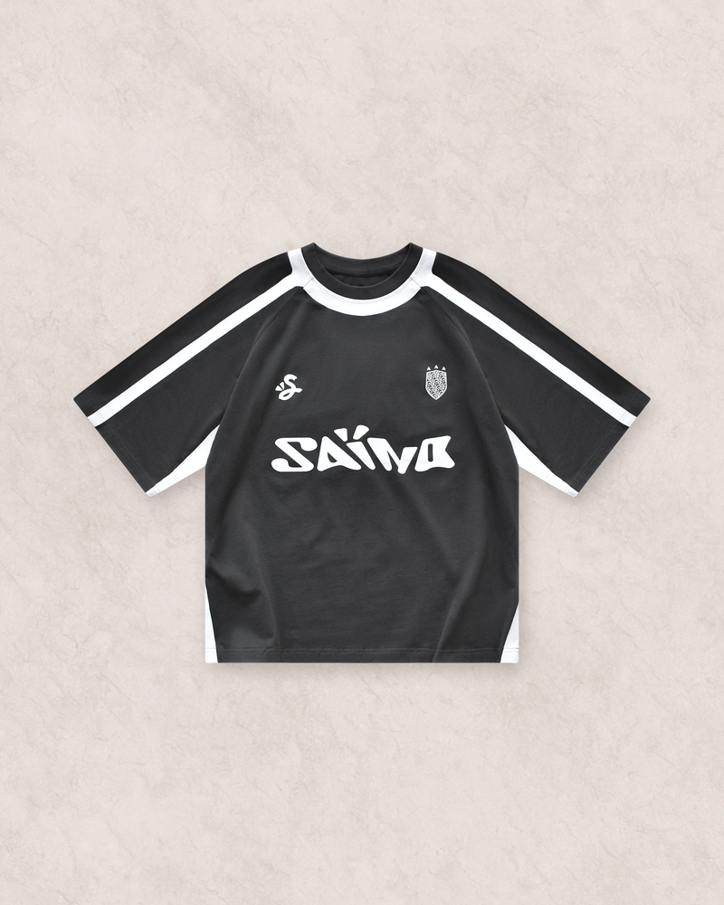 JERSERY TEE (DARK GREY)