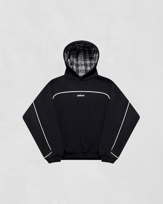 TRACKSUIT HOODIE (BLACK)