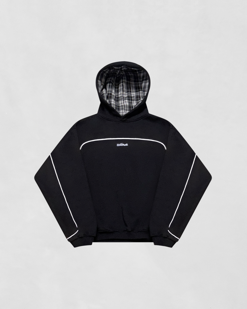 TRACKSUIT HOODIE (BLACK)