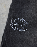LAYERED JEANS (BLACK)