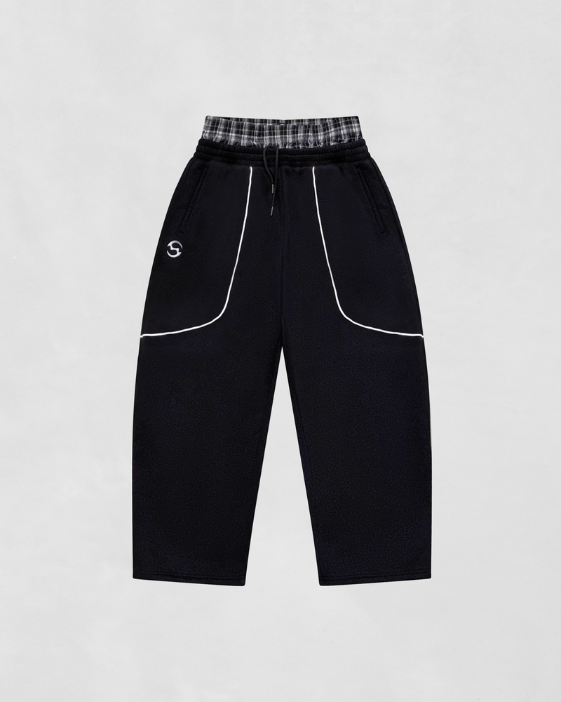 TRACKSUIT PANTS (BLACK)
