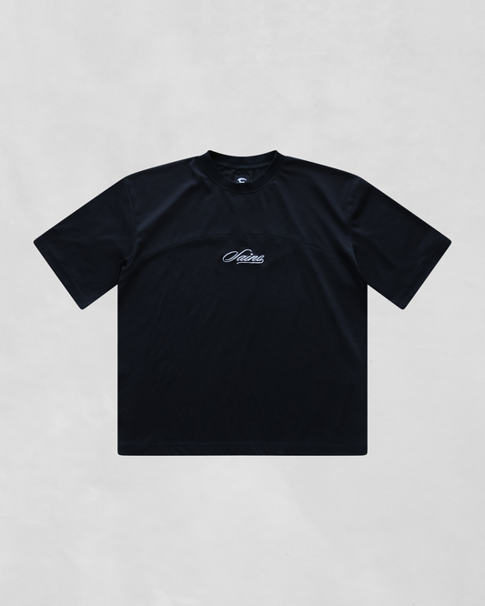 MESH TEE (BLACK)