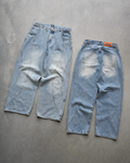 LAYERED JEANS (BLUE)