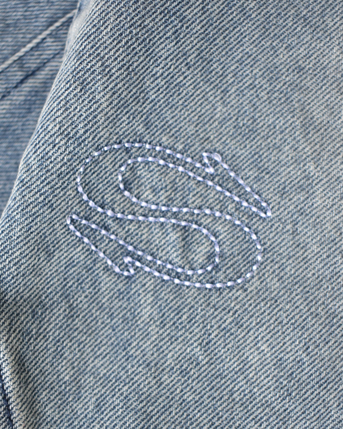 LAYERED JEANS (BLUE)