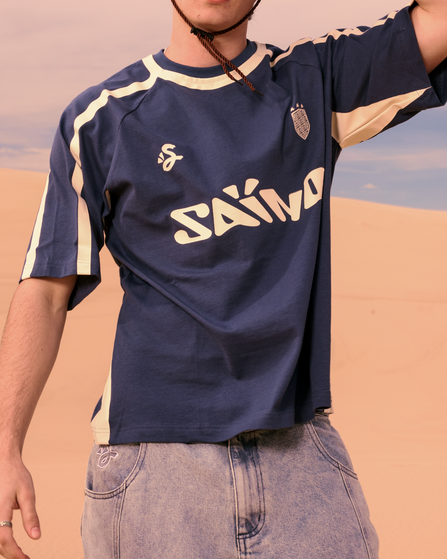 JERSERY TEE (BLUE)