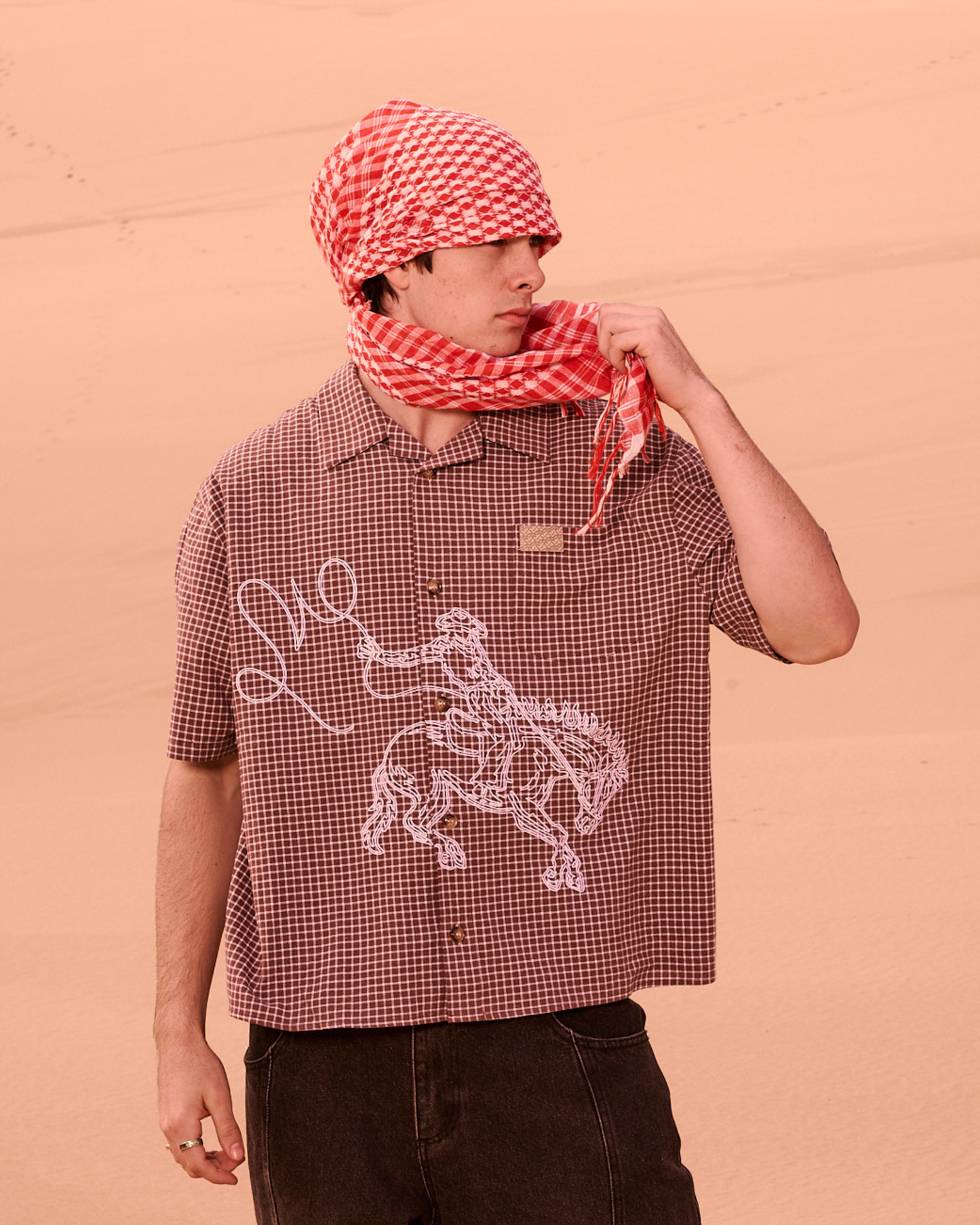 COWBOY BUTTON UP