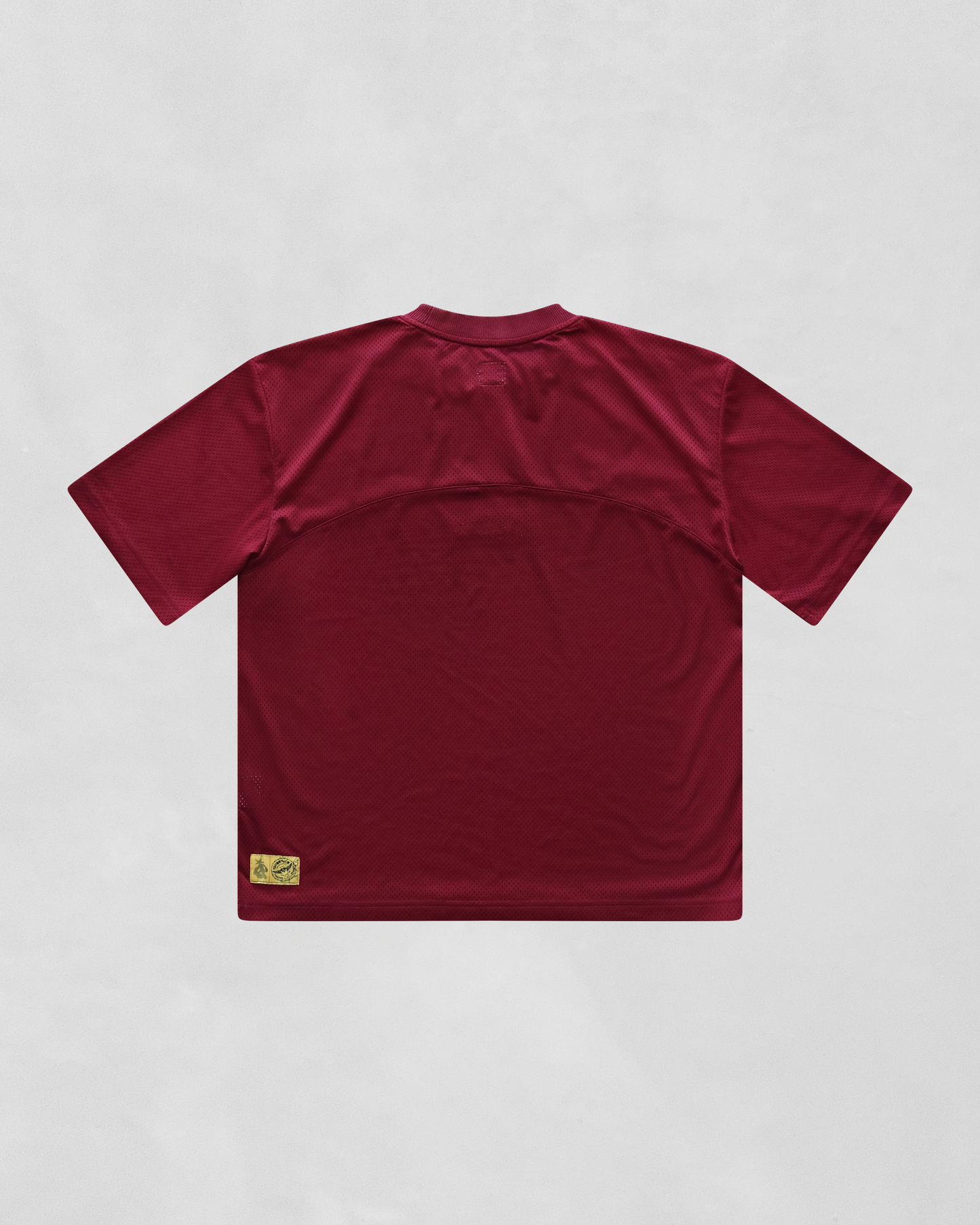 MESH TEE (BURGUNDY)