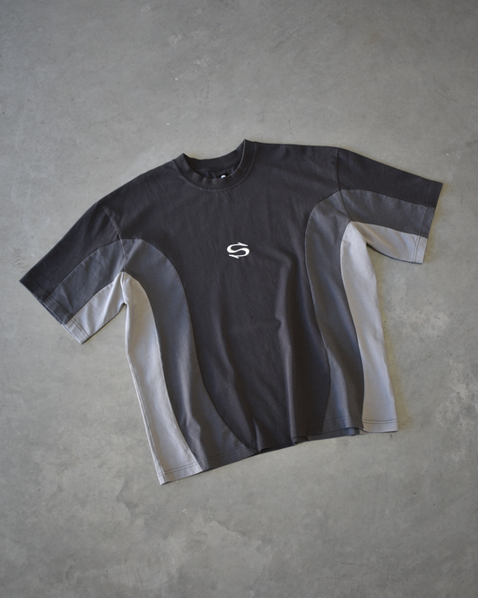 BLACK GRADIENT TEE